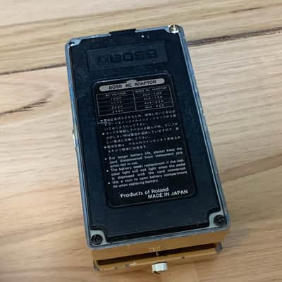 Boss T Wah 1980-1981 - made in Japan Black Label early serial number auto Wah image 5