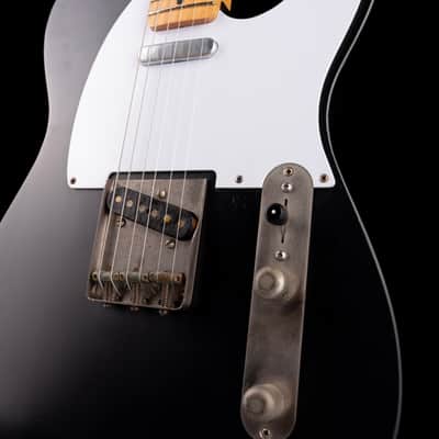 Pre Owned LSL T-Bone One T-Style Black Electric Guitar With Gig Bag image 5