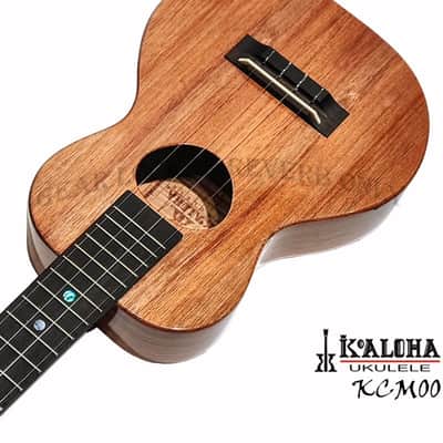 KoAloha KCM-00 All solid Hawaiian Koa handcrafted Concert ukulele image 1