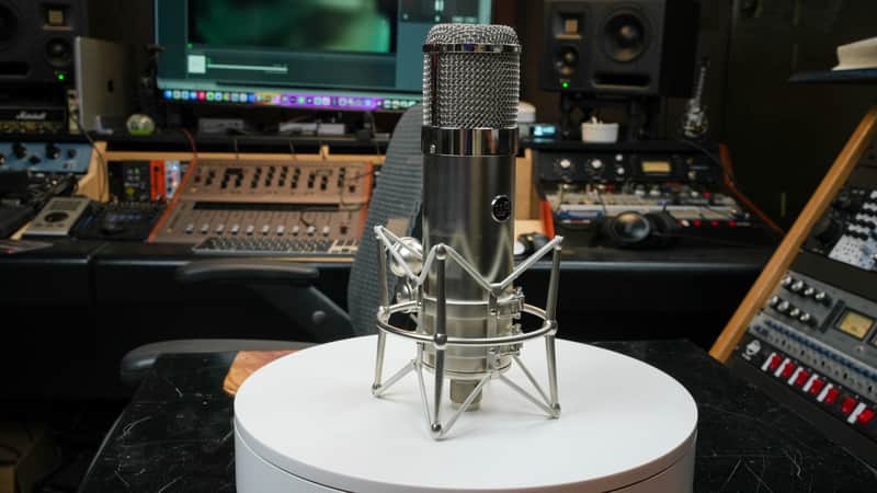 Warm Audio WA-47 Large Diaphragm Multipattern Tube Condenser Microphone 2024 - Present - Titanium image 1