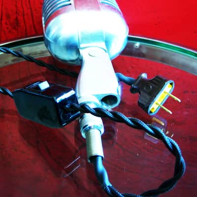 Vintage 1940's Electro-Voice 726 LED lamp mod Cardine I Cardioid Dynamic Microphone Display works 725 730 731 image 15