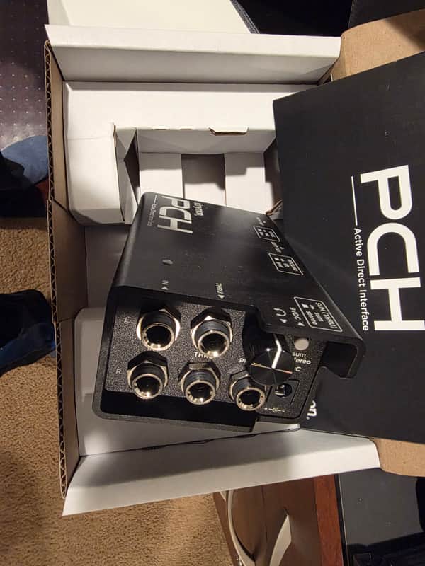 Strymon PCH Active Direct Box 2025 - Present - Black image 1