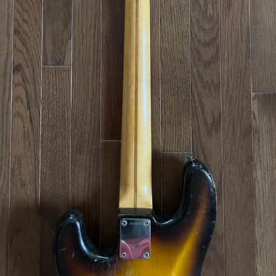 1957 Fender Precision Bass Sunburst P-bass image 14