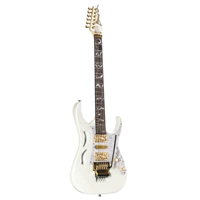 Ibanez Steve Vai PIA3761-SLW Stallion White - Custom Electric Guitar image 1
