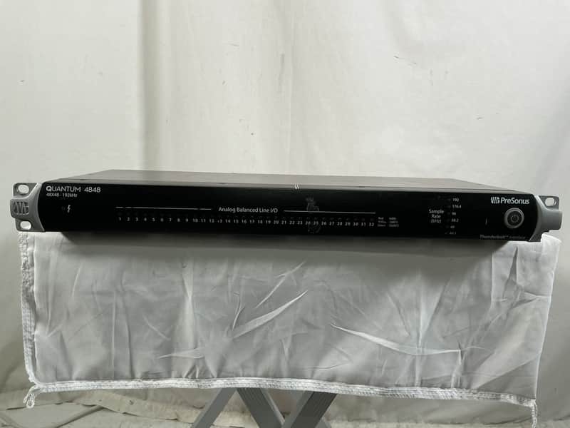 PreSonus Quantum 4848 Thunderbolt 2 Audio Interface - Black image 1