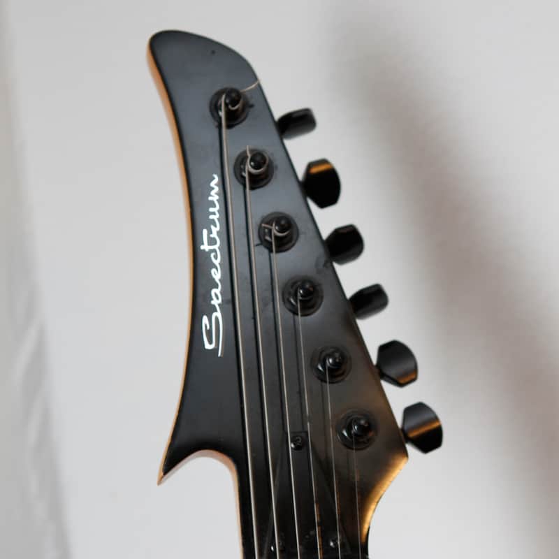 Spectrum AIL 95SS Custom Pro "Shark" Style Electric Guitar - Silver image 1