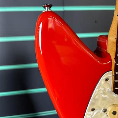 Fender MIJ Jagstang Fiesta Red 1996-97 Electric Guitar image 4