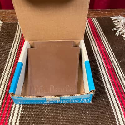 1970s Ludwig WFL Porto-Pad Rubber Pocket Practice Pad No. 354 image 2