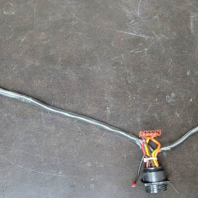 Kurzweil K250 Power Connector and Harness from inside keyboard 1984 image 2