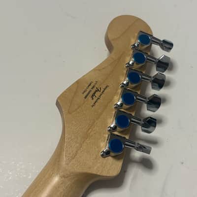 Fender Squier Stratocaster neck loaded maple rosewood neck tuners image 8