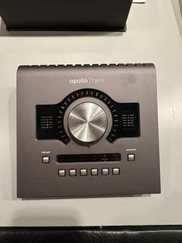 Universal Audio Apollo Twin DUO MKII Thunderbolt Audio Interface 2019  - Dark Grey image 1