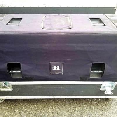 JBL VERTEC 4889 FULL SIZE 3 WAY LINE ARRAY SPEAKERS W/CASE AND COVER (LOT OF 2) image 2