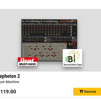 Immagine D16 Group Nepheton 2 Drum Machine Plugin Licence - 2