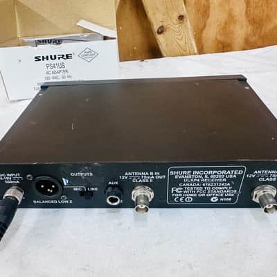 Shure ULXP4 J1 554-590 Mhz Wireless Microphone Receiver W/Shure Power Supply image 7