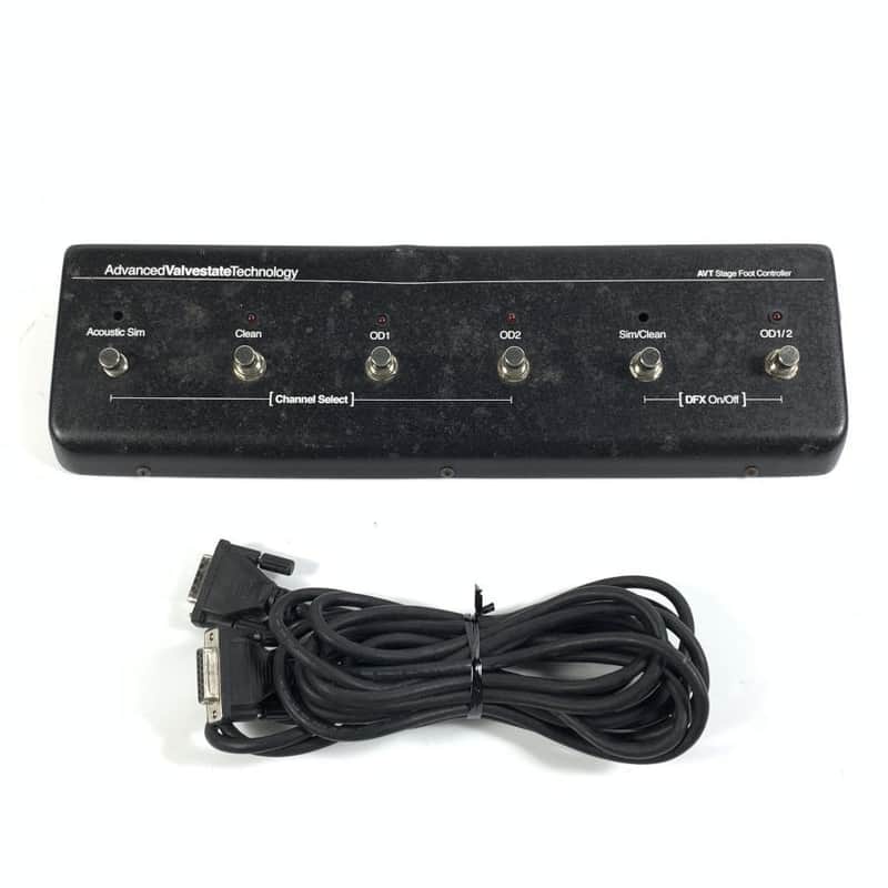 Marshall AVT Stage Foot Controller, 2001-2004 - Black TGHM image 1