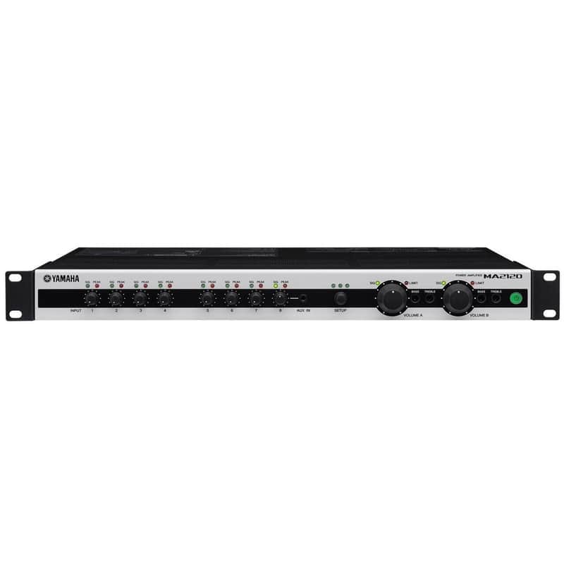 Yamaha MA2120 | Switchable Class-D Mixer Amplifier image 1