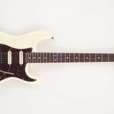 Fender American Deluxe Stratocaster HSS Shawbucker RN 2015 (Olympic Pearl) + Hard Case image 5