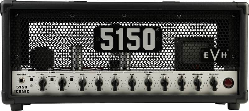 NEW* EVH 5150 ICONIC SERIES 15 WATT 6L6 TUBE AMPLIFIER HEAD IN BLACK