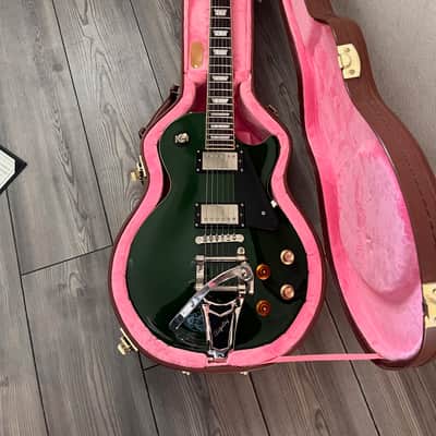 Epiphone Joe Bonamassa Signature Les Paul Standard w/Bigsby and Hardshell Case, Inverness Green image 1