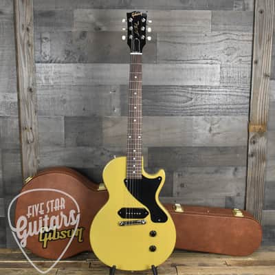 Gibson Les Paul Jr. - TV Yellow with Hardshell Case image 14