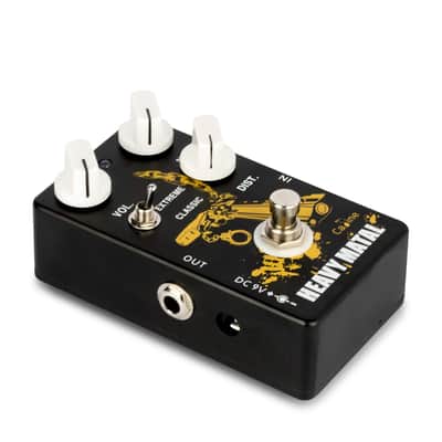 Caline CP-77 Bounty Hunter Heavy Metal Distortion Guitar Effect Pedal image 4