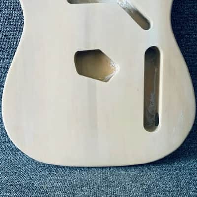 Unfinished Telecaster Style Guitar Body image 3