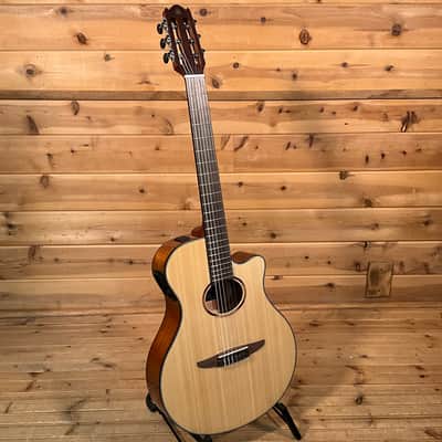 Yamaha NTX1 Acoustic-Electric Classical Guitar - Natural image 2