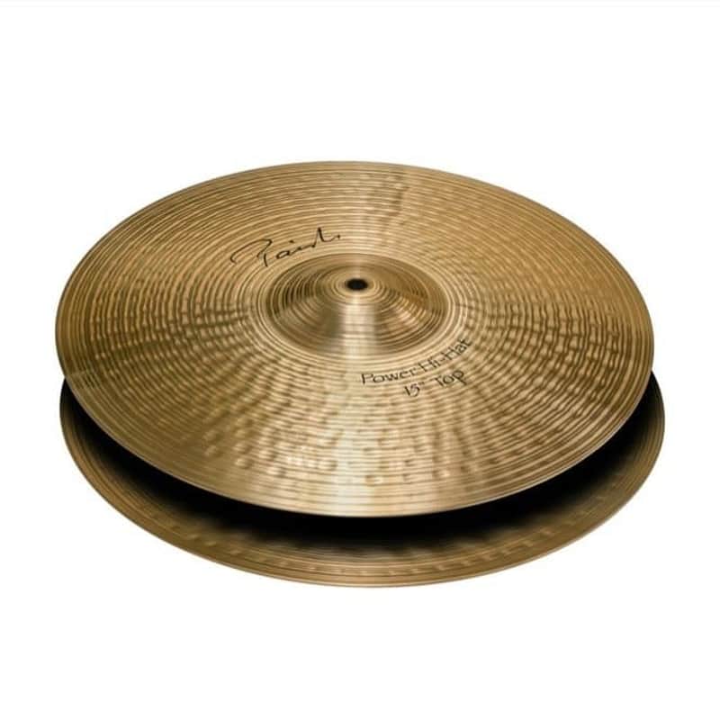 Paiste Signature 15 Power Hi Hat Top Cymbal Only image 1