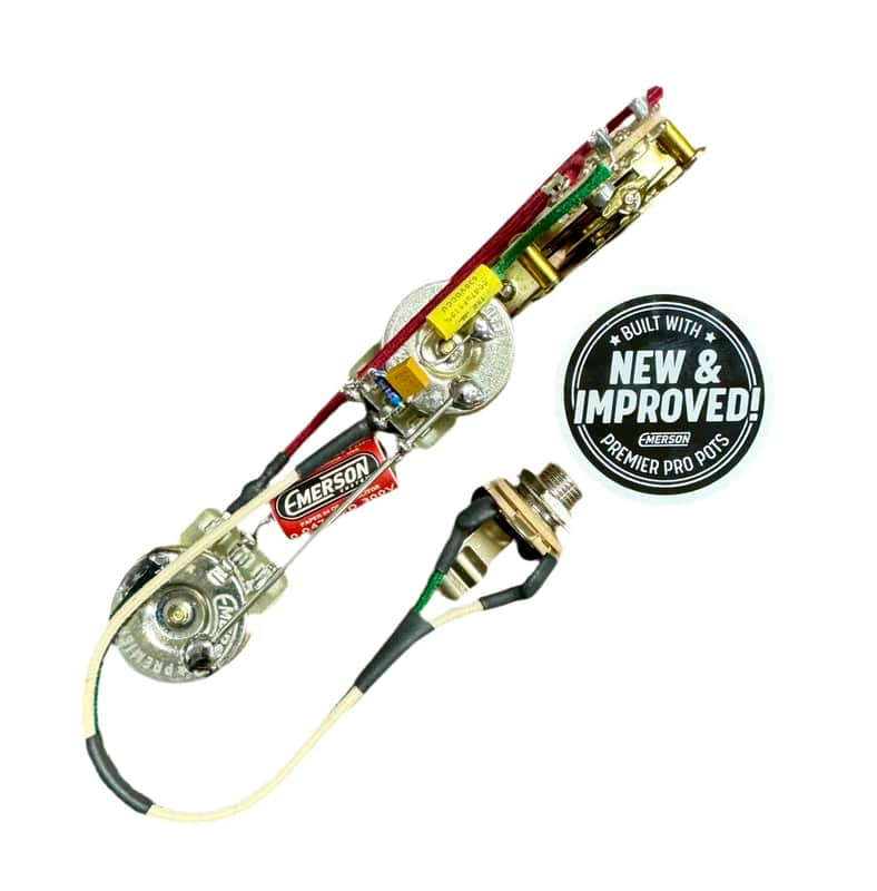 Emerson Custom Esquire 3-Way Prewired Kit  - Premier Pro 250k pots image 1