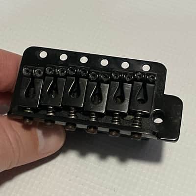 1980's Charvel Jackson Model 1 Black Gotoh G105 6 Post Tremolo Bridge image 6