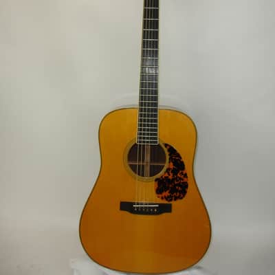 2000 Martin HD-28LSV Vintage Series Large Soundhole Dreadnought Acoustic Guitar, Natural with Electronics Includes Tweed Case image 2