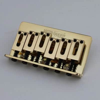 Wilkinson WOF01 Hardtail Bridge for Stratocasters - Gold (Fast Free US Shipping!) image 1