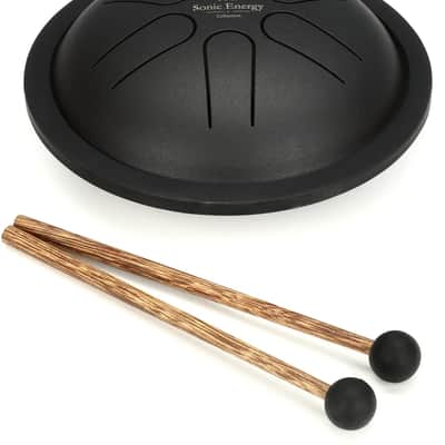 Meinl Percussion Mini Steel Tongue Drum - C Pentatonic Major - Black (2-pack) Bundle image 1
