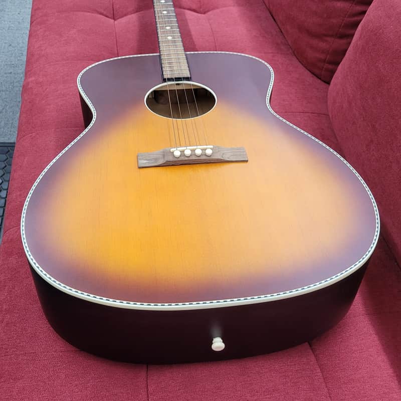 Recording King Dirty 37 Series Tenor Guitar ROST-7 - Vintage