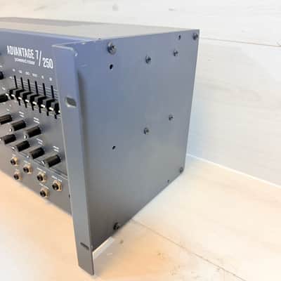 Biamp Advantage 7/250 250W 7-Channel Powered Mixer Made in USA w/ Attached Power Cord 1995 image 5