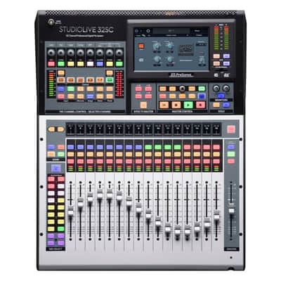 PreSonus StudioLive Series III 32SC Compact 32-Channel 26-Bus Rack-Mountable Digital Console Mixer with AVB Networking and Flexible Routing