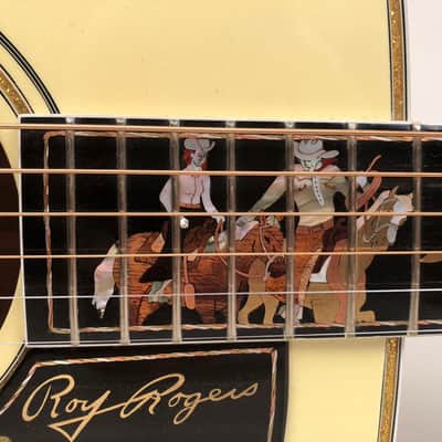 Rich & Taylor Roy Rogers "King of the Cowboys" Tribute Prototype Guitar Signed by Roy & Dale image 4
