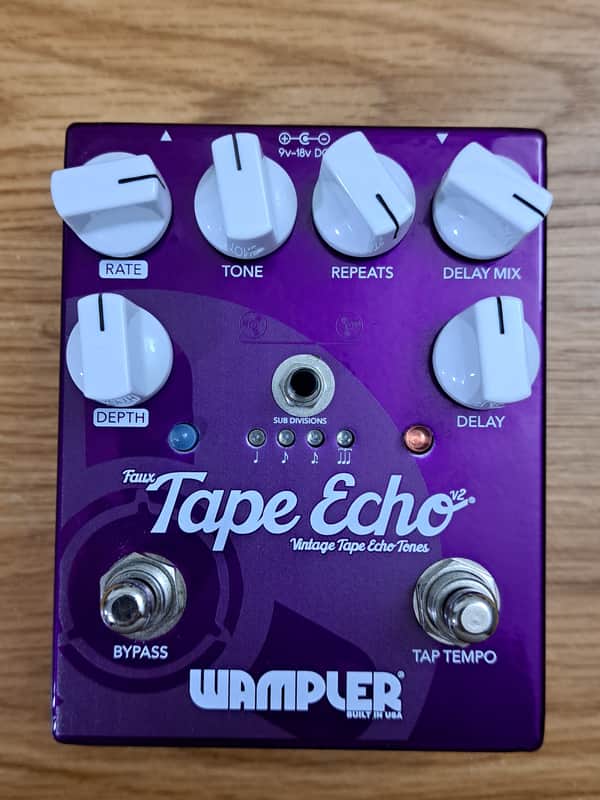 Wampler Faux Tape Echo V2