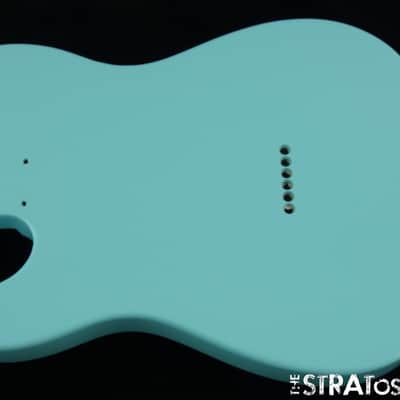 NEW Replacement BODY for Fender Telecaster Tele, Roasted Ash, Sonic Blue image 2