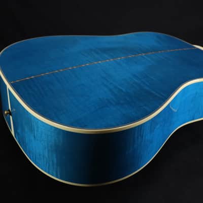 Gibson Custom Shop ONE OFF Dove's in Flight Natural Top Bluebonnet Back/Sides with Case - Bluebonnet 021 image 5