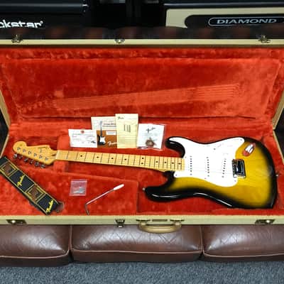 Fender American Vintage '57 Stratocaster 1986 - 2-Color Sunburst image 17