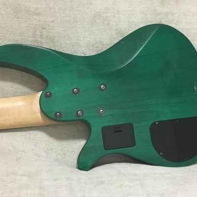 Yamaha RBX 6JM 6 String Bass Guitar John Myung Signature Turquoise Blue Green image 16