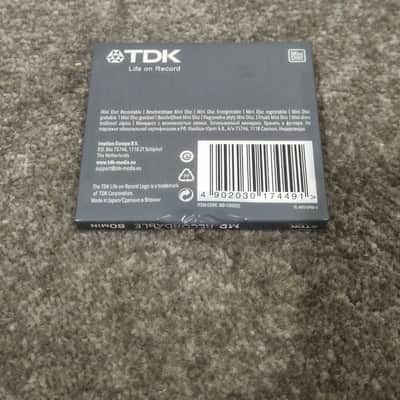 TDK Md-Recordable MINI-DISC Grey - High-Precision Recording - Excellent w/ Original Box image 5