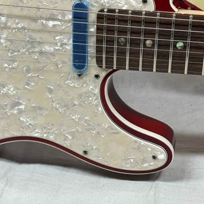 Fender American Deluxe Telecaster Guitar with Case 2008 - Aged Cherry Sunburst / Rosewood fingerboard image 8