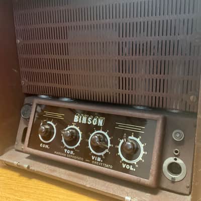 BINSON B1 VINTAGE TUBE AMPLIFIER RARE image 3
