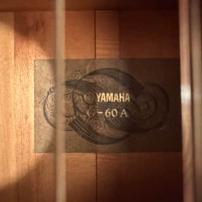 Yamaha G-60 A 1970’s image 10