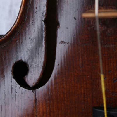 Schweitzer Early 1900s Steiner Model 4/4 Violin Flame Maple Body with Case & Bow image 5
