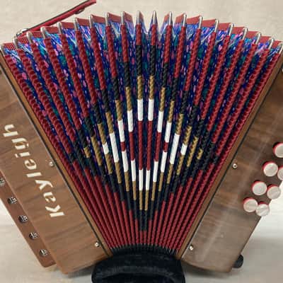 KAYLEIGH MELODEON 3-REED ACCORDION #KAY530 image 5