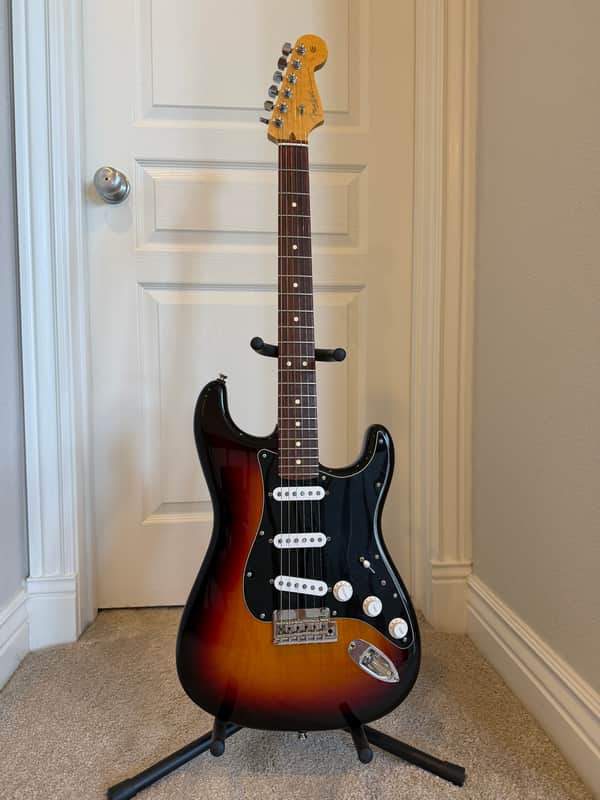 Fender American Standard Stratocaster 2011 - Sunburst + 5-way Emerson pre-wired Blend kit electronics