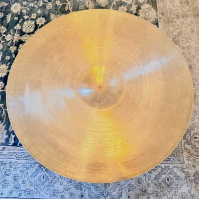 Vintage A. Zildjian 60's Stamp 20" Medium Thin Ride Cymbal - 1960s - Traditional image 5